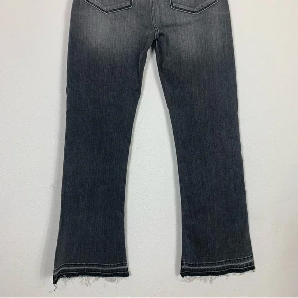 Hudson Holly Flare High Waist Black Jean Sz 25 - Picture 8 of 10